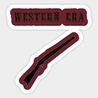 Western Era - Long Rifle 1 Sticker